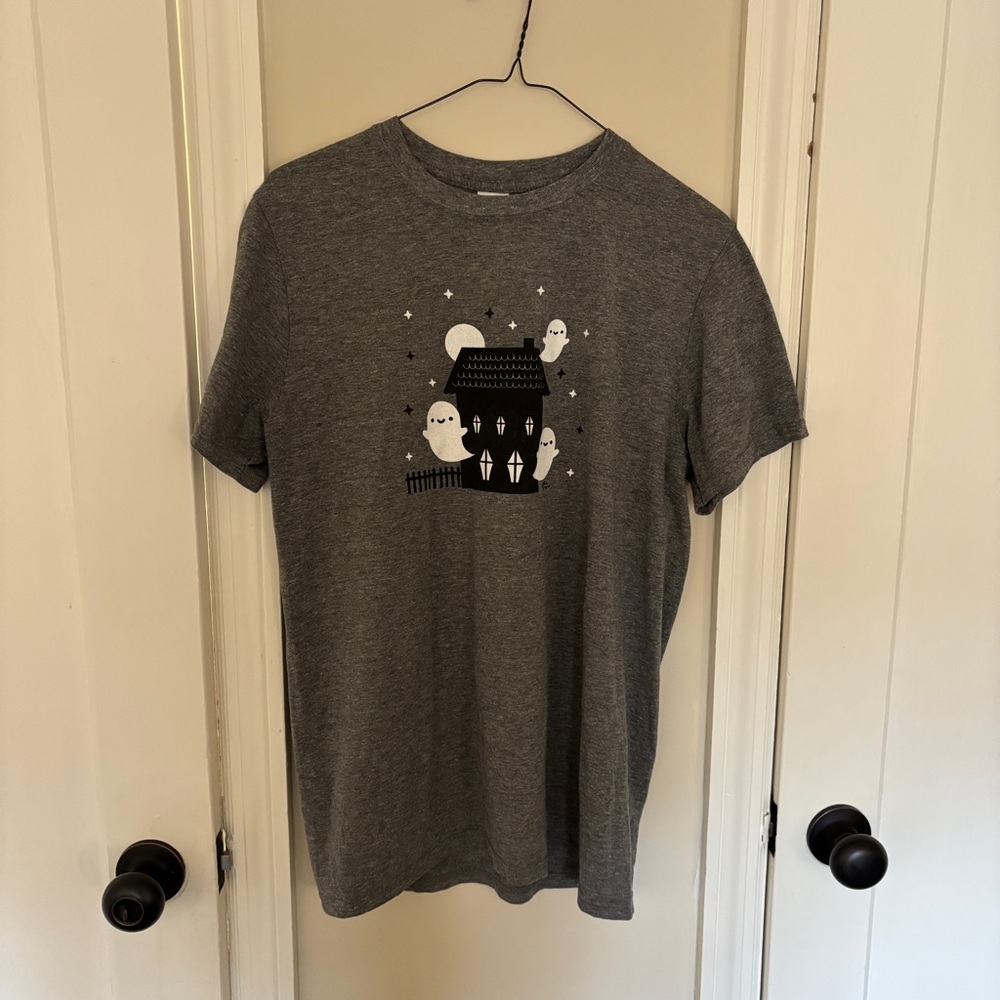 Halloween T-Shirt with Ghost Design